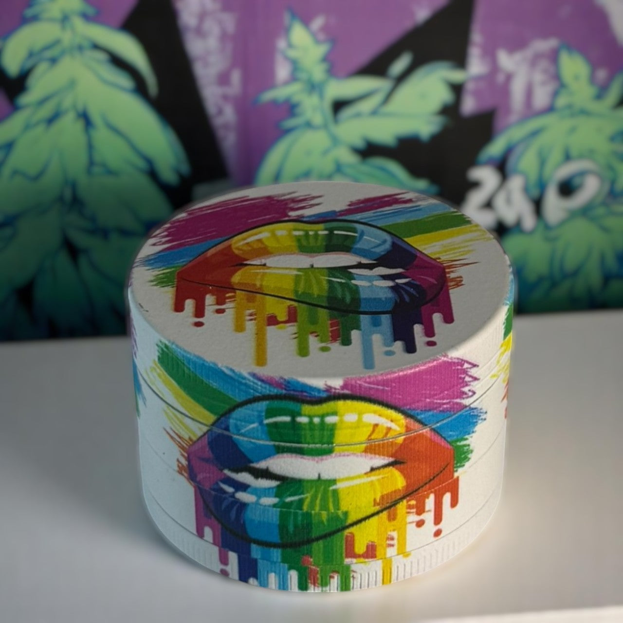 Grinder "Lips Classic" (4-teilig) geschlossen