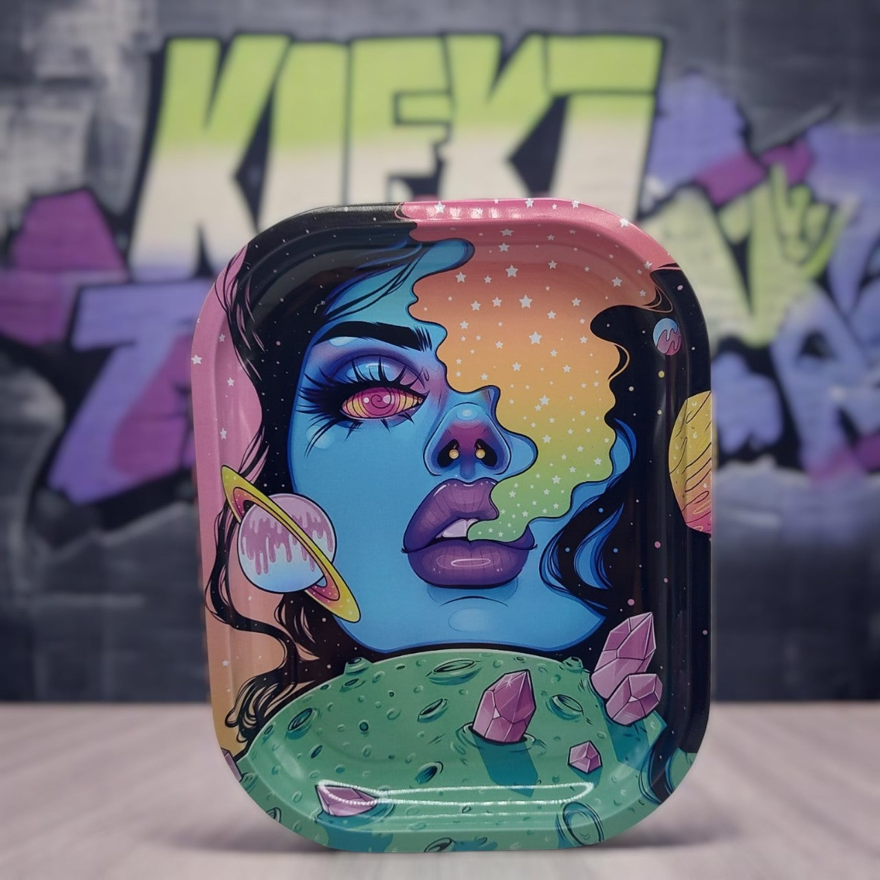 Rolling Tray "Smoke" von vorne
