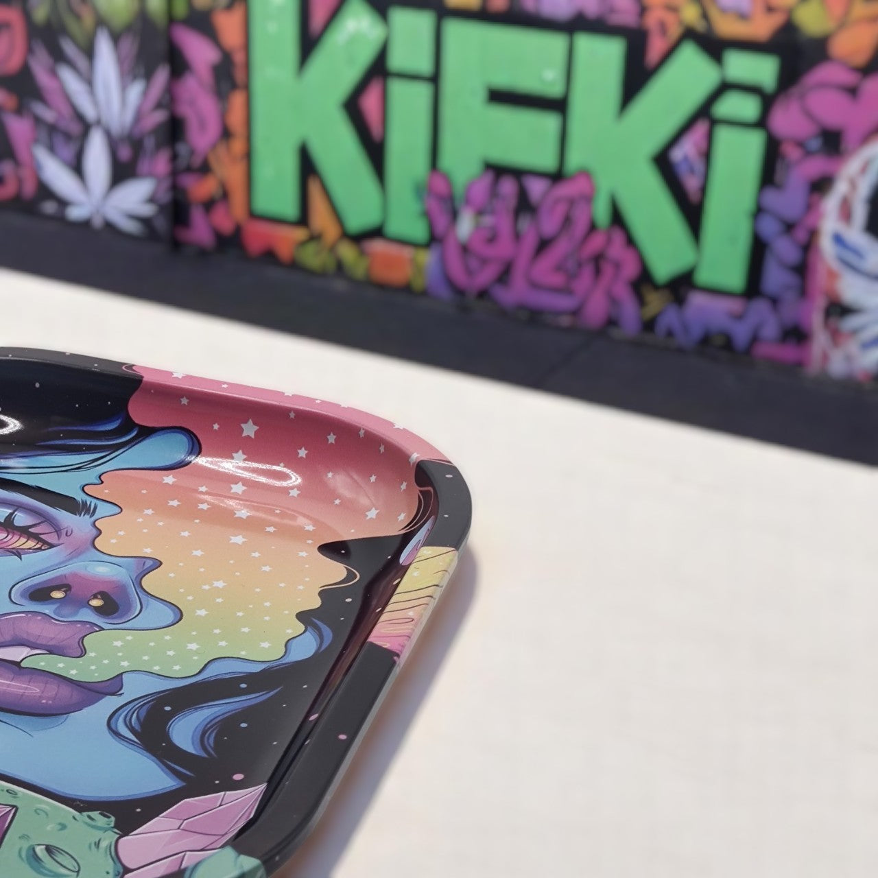 Rolling Tray "Smoke" von der Seite