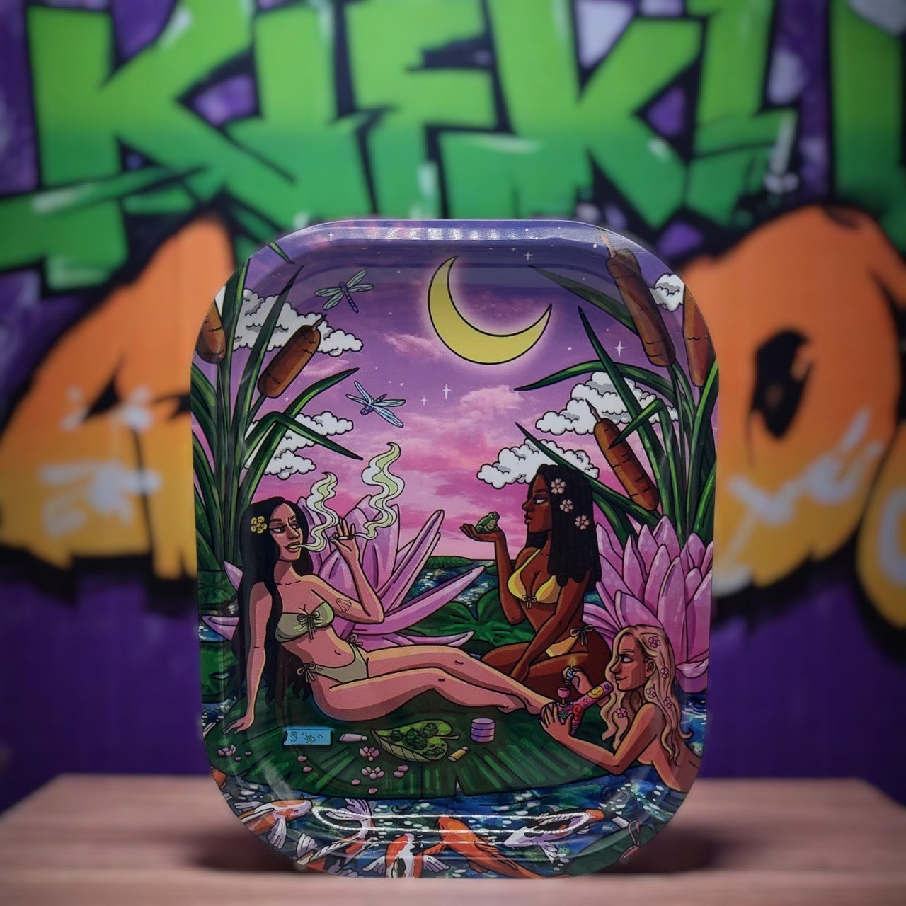 Rolling Tray "Summer Nights" von vorne