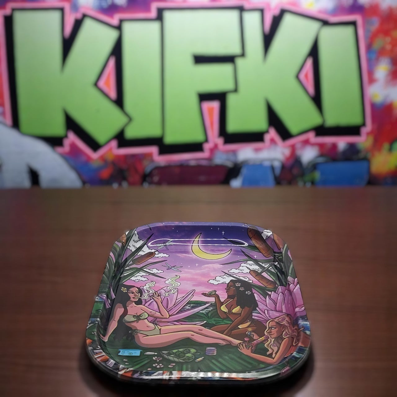 Rolling Tray "Summer Nights" von der Seite