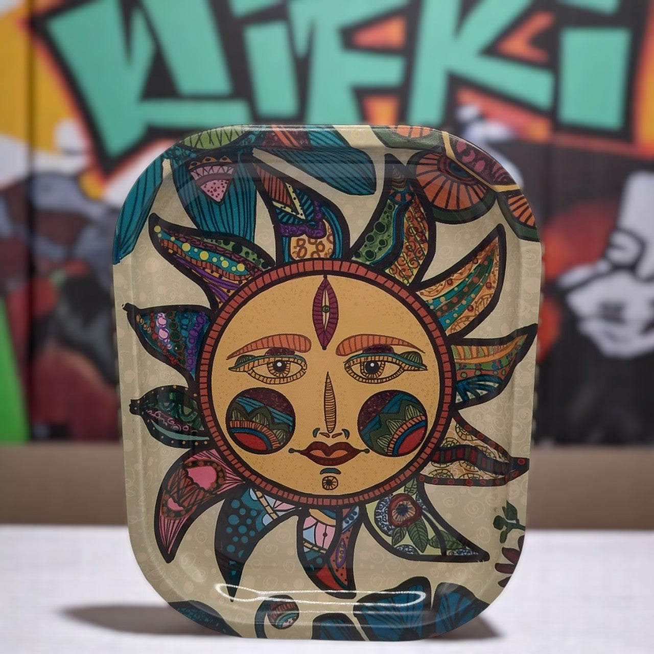 Rolling Tray "Sunshine" von vorne