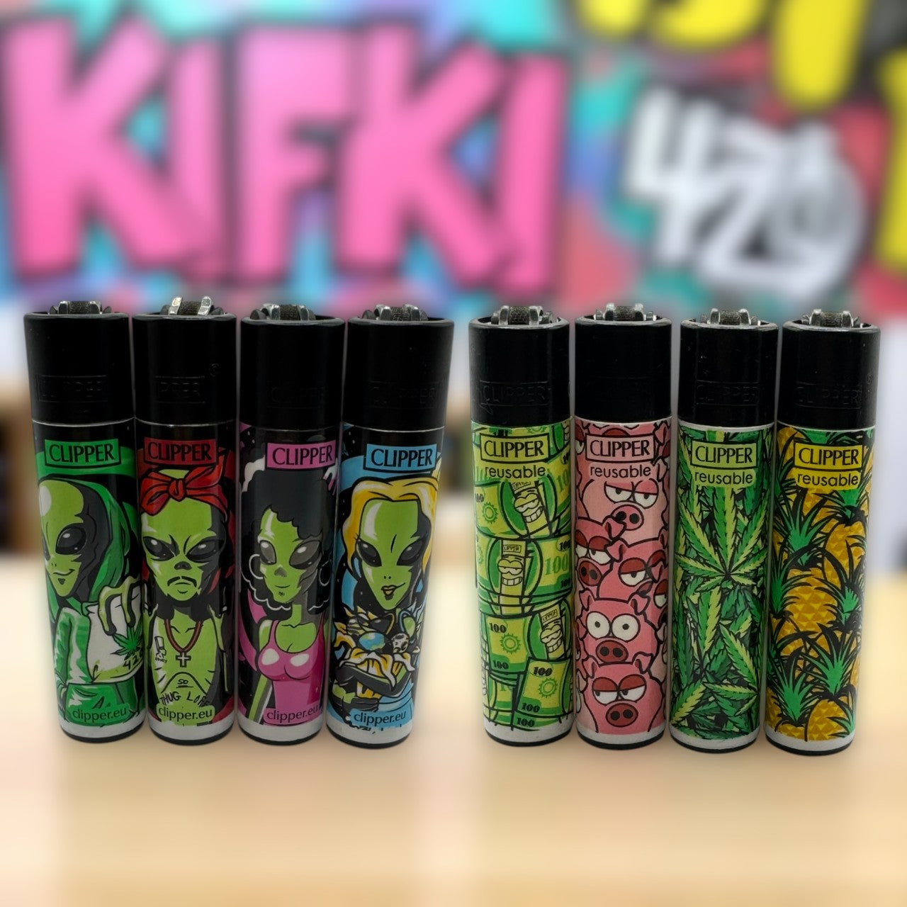 Clipper Set "Alien Mix"