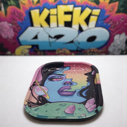 Rolling Tray "Smoke" von vorne Seite