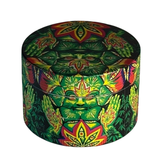 Grinder "Hanf Jungle Classic" (4-teilig)