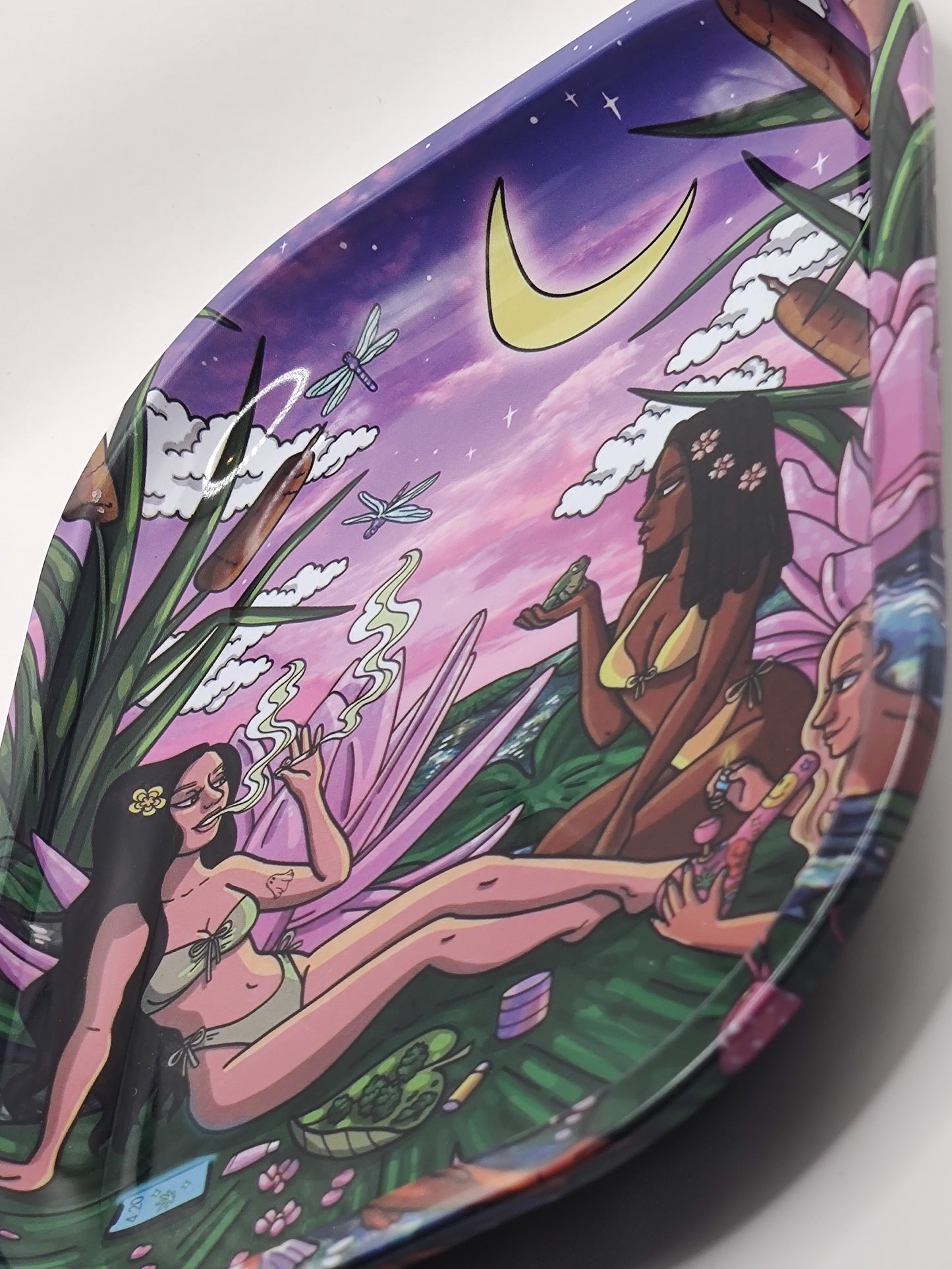 Rolling Tray "Summer Nights"